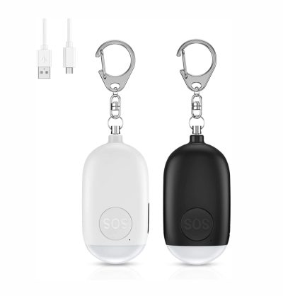 Llavero de alarma personal recargable
